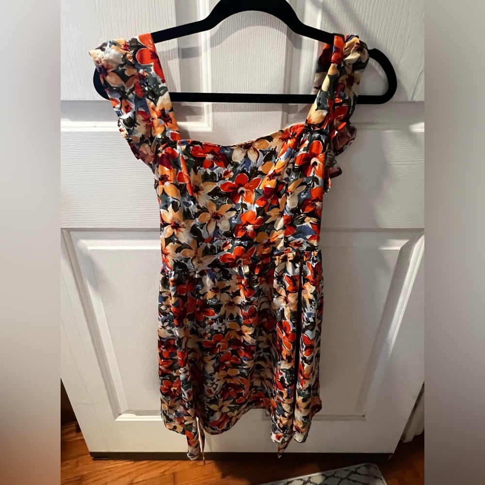Floral SHEIN mini dress